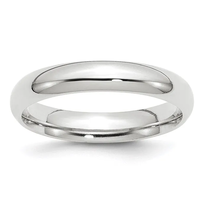 Goldia Solid 14K White Gold 4mm Standard Comfort Fit MensWomens Wedding Band Ring Size 125 Rings Goldia Solid 14K White Gold 4mm Standard Comfort Fit MensWomens Wedding Band Ring Size 125 Rings