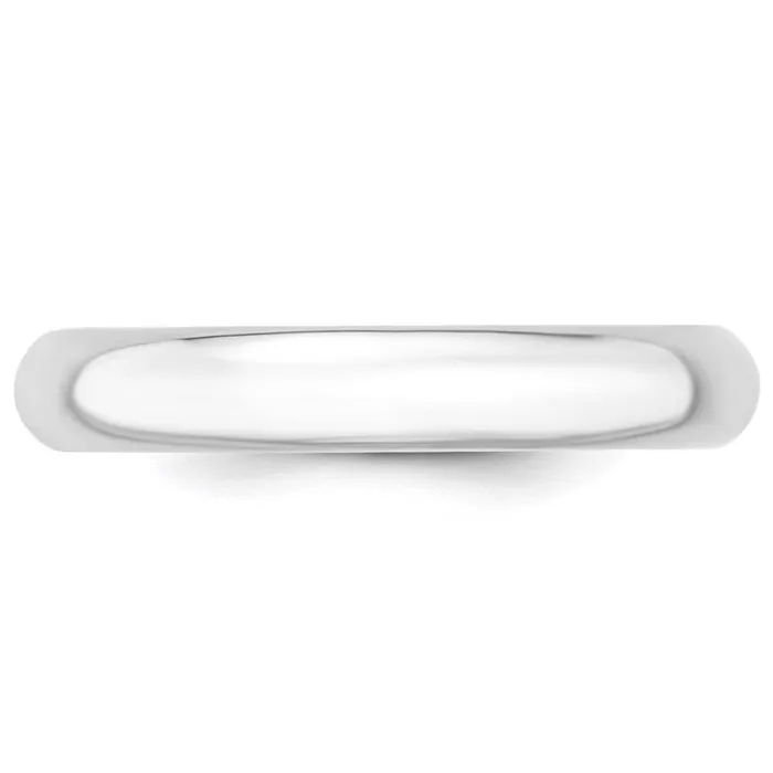 Goldia Solid 14K White Gold 4mm Standard Comfort Fit MensWomens Wedding Band Ring Size 125 Rings Goldia Solid 14K White Gold 4mm Standard Comfort Fit MensWomens Wedding Band Ring Size 125 Rings