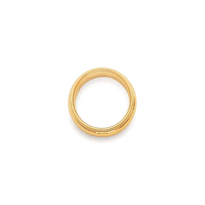 Goldia Solid 18K Yellow Gold 4mm Milgrain Comfort Wedding MensWomens Wedding Band Ring Size 6 Rings Goldia Solid 18K Yellow Gold 4mm Milgrain Comfort Wedding MensWomens Wedding Band Ring Size 6 Rings
