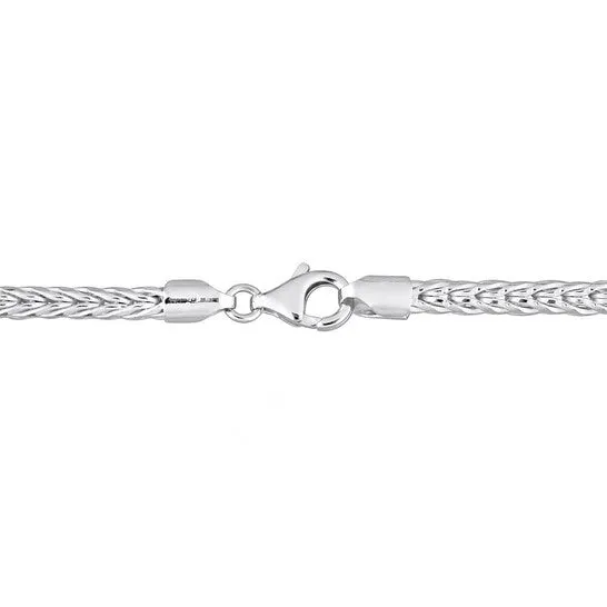 JMS always Bracelets Original Amour 42mm Foxtail Chain Bracelet in Sterling Silver JMS always Bracelets Original Amour 42mm Foxtail Chain Bracelet in Sterling Silver