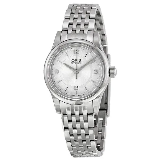 JMS always Bracelets Original Oris Classic Date Silver Dial Stainless Steel Ladies Watch 01 561 7650 403107 8 14 61 JMS always Bracelets Original Oris Classic Date Silver Dial Stainless Steel Ladies Watch 01 561 7650 403107 8 14 61
