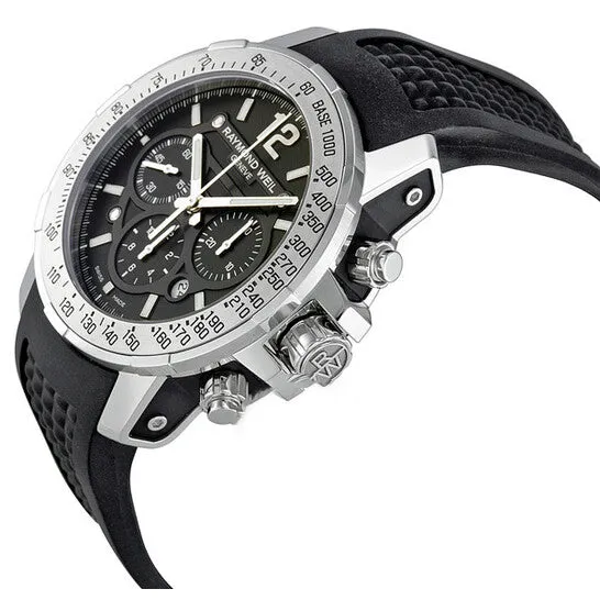 JMS always Bracelets Original Raymond Weil Nabucco Chronograph Black Dial Stainless Steel Mens Watch 7800SR105207 JMS always Bracelets Original Raymond Weil Nabucco Chronograph Black Dial Stainless Steel Mens Watch 7800SR105207