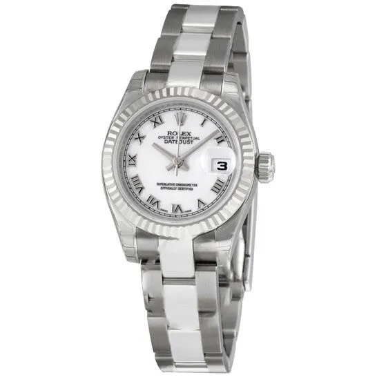 JMS always Bracelets Original Rolex Lady Datejust 26 White Dial Stainless Steel Oyster Bracelet Automatic Watch 179174WRO JMS always Bracelets Original Rolex Lady Datejust 26 White Dial Stainless Steel Oyster Bracelet Automatic Watch 179174WRO