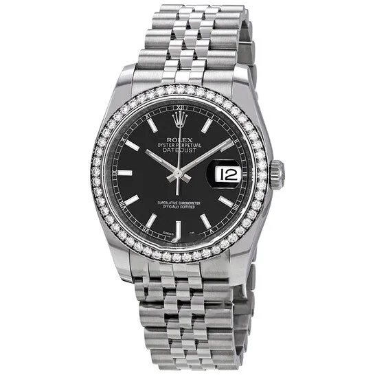 JMS always Bracelets Original Rolex Oyster Perpetual Datejust 36 Black Dial Stainless Steel Jubilee Bracelet Automatic Mens Watch 116244BKSJ JMS always Bracelets Original Rolex Oyster Perpetual Datejust 36 Black Dial Stainless Steel Jubilee Bracelet Automatic Mens Watch 116244BKSJ