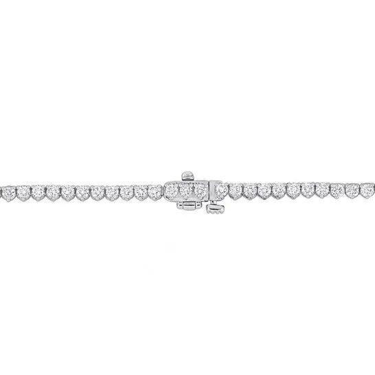 JMS always Necklaces Original AMOUR 12 12 CT TDW Diamond Tennis Necklace In Platinum JMS always Necklaces Original AMOUR 12 12 CT TDW Diamond Tennis Necklace In Platinum