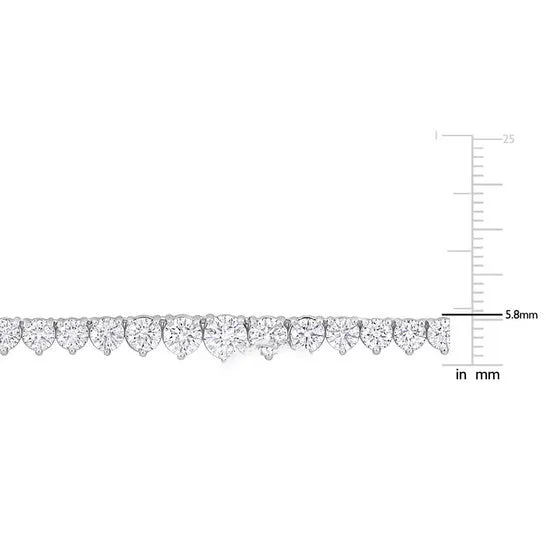 JMS always Necklaces Original AMOUR 12 12 CT TDW Diamond Tennis Necklace In Platinum JMS always Necklaces Original AMOUR 12 12 CT TDW Diamond Tennis Necklace In Platinum