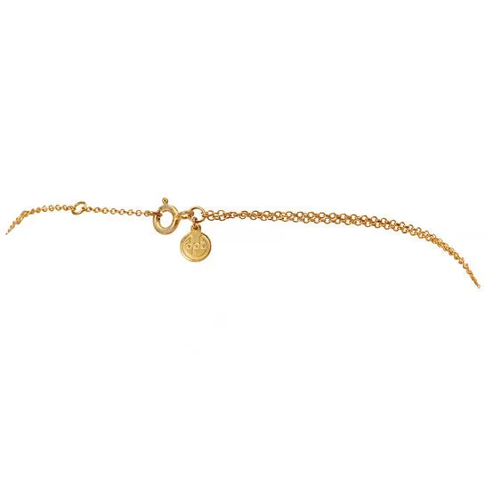 JMS always Necklaces Original Diamanti Per Tutti Fusion Yellow Gold Doublestrand Necklace JMS always Necklaces Original Diamanti Per Tutti Fusion Yellow Gold Doublestrand Necklace