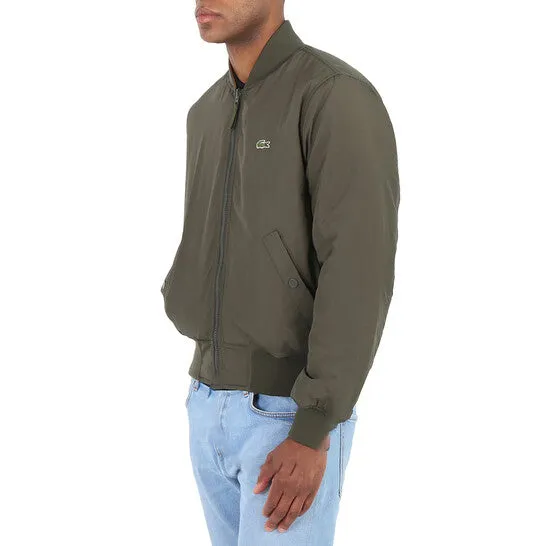 JMS always Original Lacoste Mens Reversible Taffeta Aviation Blouson Jacket Rings JMS always Original Lacoste Mens Reversible Taffeta Aviation Blouson Jacket Rings