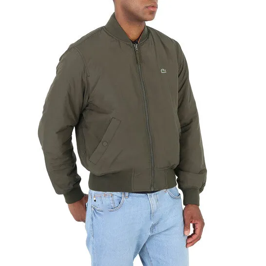 JMS always Original Lacoste Mens Reversible Taffeta Aviation Blouson Jacket Rings JMS always Original Lacoste Mens Reversible Taffeta Aviation Blouson Jacket Rings