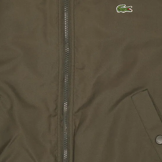 JMS always Original Lacoste Mens Reversible Taffeta Aviation Blouson Jacket Rings JMS always Original Lacoste Mens Reversible Taffeta Aviation Blouson Jacket Rings
