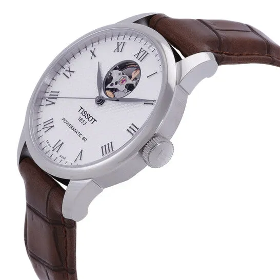 JMS always Original Tissot Le Locle Powermatic 80 Open Heart Silver Dial Mens Watch T0064071603301 Rings JMS always Original Tissot Le Locle Powermatic 80 Open Heart Silver Dial Mens Watch T0064071603301 Rings