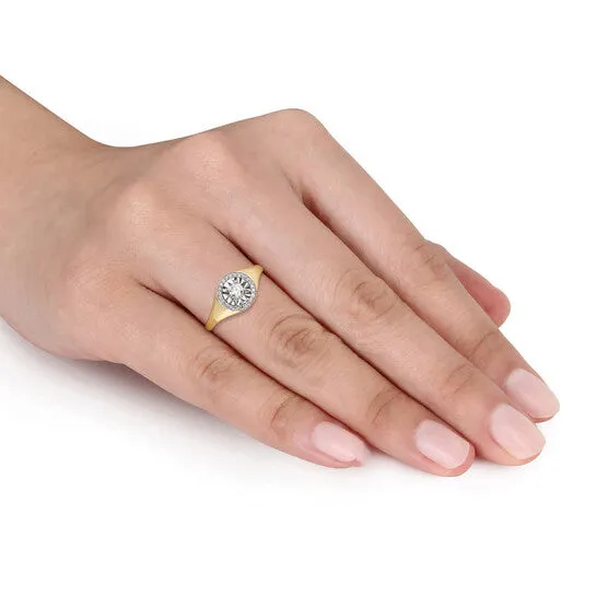 JMS always Rings Original Amour 14 CT TW Diamond Ring in 10k Yellow Gold JMS always Rings Original Amour 14 CT TW Diamond Ring in 10k Yellow Gold