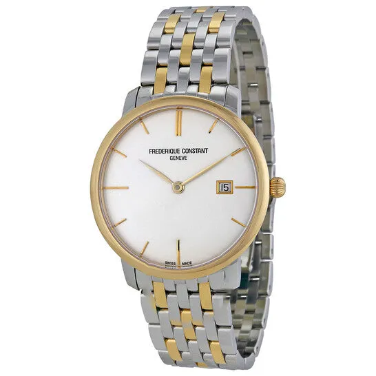 JMS always Rings Original Frederique Constant Slimline Automatic Silver Dial Twotone Steel Mens Watch FC306V4S3B2 JMS always Rings Original Frederique Constant Slimline Automatic Silver Dial Twotone Steel Mens Watch FC306V4S3B2