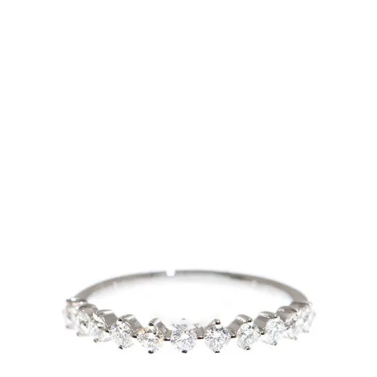 JMS always Rings Original New J Collection Ring W Diamond 11 Rddi 043 Ct18kw 190 Gm 18kt White Gold Silver JMS always Rings Original New J Collection Ring W Diamond 11 Rddi 043 Ct18kw 190 Gm 18kt White Gold Silver