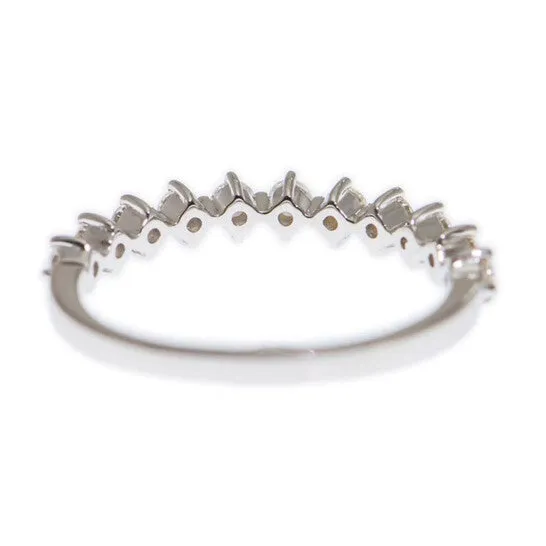 JMS always Rings Original New J Collection Ring W Diamond 11 Rddi 043 Ct18kw 190 Gm 18kt White Gold Silver JMS always Rings Original New J Collection Ring W Diamond 11 Rddi 043 Ct18kw 190 Gm 18kt White Gold Silver