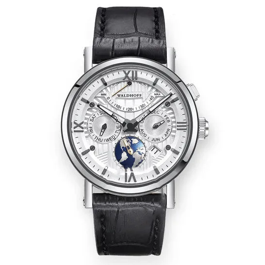 JMS always Rings Original Waldhoff Multimatic II Automatic Silver Dial Mens Watch Waldhoff Multimatic II Diamond Silver JMS always Rings Original Waldhoff Multimatic II Automatic Silver Dial Mens Watch Waldhoff Multimatic II Diamond Silver