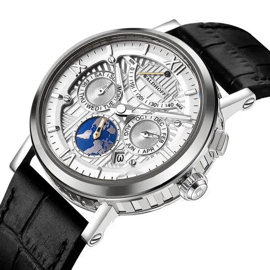 JMS always Rings Original Waldhoff Multimatic II Automatic Silver Dial Mens Watch Waldhoff Multimatic II Diamond Silver JMS always Rings Original Waldhoff Multimatic II Automatic Silver Dial Mens Watch Waldhoff Multimatic II Diamond Silver