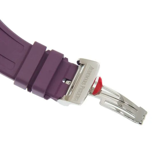 JMS always Watches Original Audemars Piguet Royal Oak Offshore Chronograph Diamond Purple Dial Ladies Watch 26231STZZD075CA01 JMS always Watches Original Audemars Piguet Royal Oak Offshore Chronograph Diamond Purple Dial Ladies Watch 26231STZZD075CA01