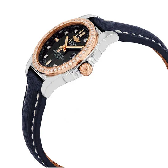 JMS always Watches Original Breitling Galactic Automatic Diamond Black Dial Ladies Watch C72348531B1X1 JMS always Watches Original Breitling Galactic Automatic Diamond Black Dial Ladies Watch C72348531B1X1