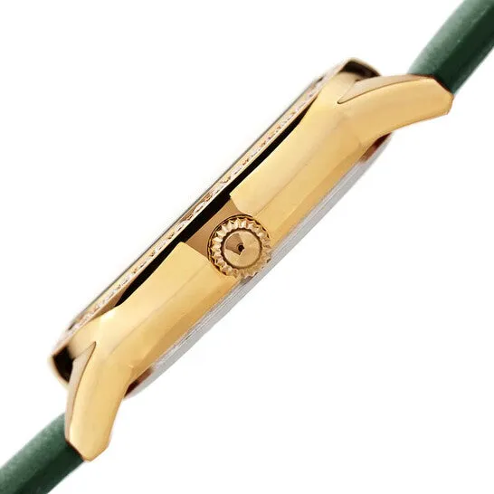JMS always Watches Original Burgi Diamond White Dial Green Leather Ladies Watch BUR221GN JMS always Watches Original Burgi Diamond White Dial Green Leather Ladies Watch BUR221GN