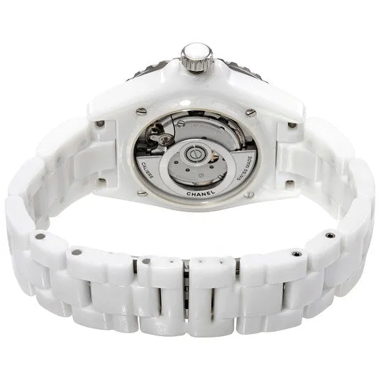 JMS always Watches Original Chanel J12 Automatic White Dial Ladies Watch H6186 JMS always Watches Original Chanel J12 Automatic White Dial Ladies Watch H6186