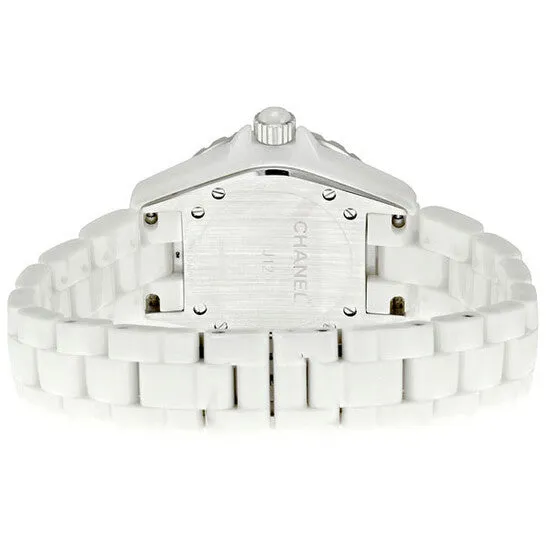 JMS always Watches Original Chanel J12 Diamond White Ceramic Ladies Watch H0967 JMS always Watches Original Chanel J12 Diamond White Ceramic Ladies Watch H0967