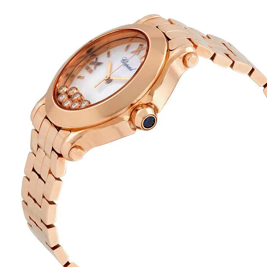 JMS always Watches Original Chopard Happy Sport Oval Floating Diamond 18 kt Rose Gold Ladies Watch 2753505002 JMS always Watches Original Chopard Happy Sport Oval Floating Diamond 18 kt Rose Gold Ladies Watch 2753505002