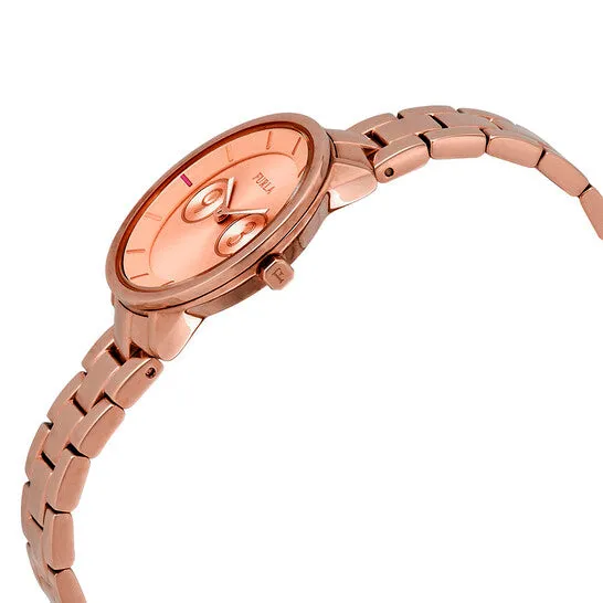 JMS always Watches Original Furla Metropolis Rose Gold Dial Ladies Watch R4253102518 JMS always Watches Original Furla Metropolis Rose Gold Dial Ladies Watch R4253102518
