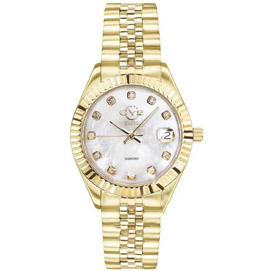 JMS always Watches Original GV2 by Gevril Naples Quartz White Dial Ladies Watch 12402