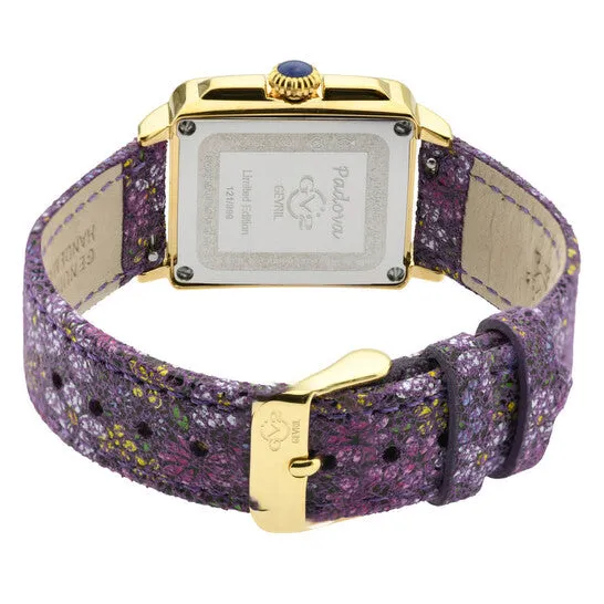 JMS always Watches Original GV2 by Gevril Padova Floral Mother of Pearl Dial Ladies Watch 12305F JMS always Watches Original GV2 by Gevril Padova Floral Mother of Pearl Dial Ladies Watch 12305F