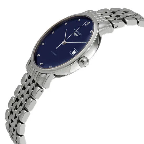 JMS always Watches Original Longines La Grande Automatic Diamond Blue Dial Watch L48104976 JMS always Watches Original Longines La Grande Automatic Diamond Blue Dial Watch L48104976