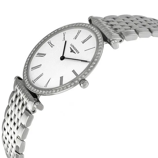 JMS always Watches Original Longines La Grande Classique White Dial Steel Ladies Watch L47410116 JMS always Watches Original Longines La Grande Classique White Dial Steel Ladies Watch L47410116
