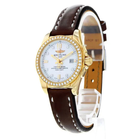 JMS always Watches Original Preowned Breitling Galactic Quartz Diamond Ladies Watch H7234853A792484X JMS always Watches Original Preowned Breitling Galactic Quartz Diamond Ladies Watch H7234853A792484X