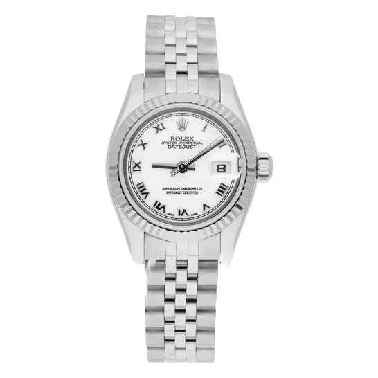JMS always Watches Original Preowned Rolex Datejust Automatic White Dial Ladies Watch 179174 WRJ JMS always Watches Original Preowned Rolex Datejust Automatic White Dial Ladies Watch 179174 WRJ