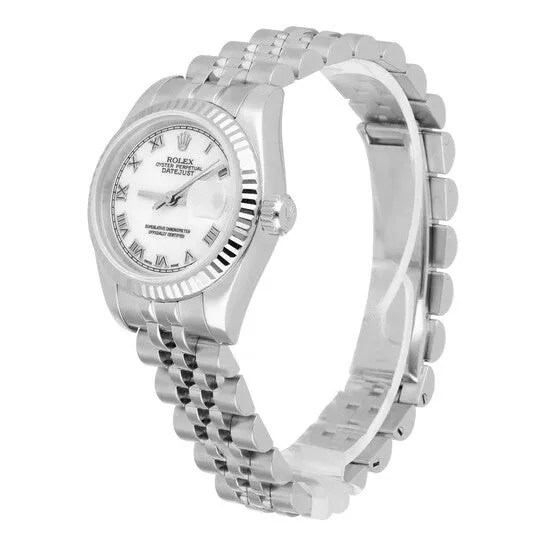 JMS always Watches Original Preowned Rolex Datejust Automatic White Dial Ladies Watch 179174 WRJ JMS always Watches Original Preowned Rolex Datejust Automatic White Dial Ladies Watch 179174 WRJ