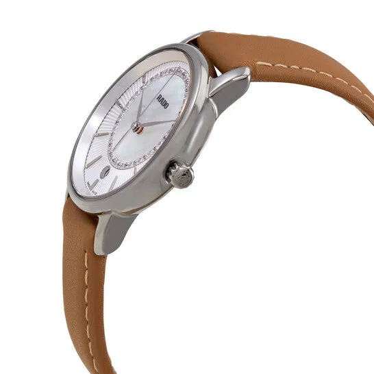 JMS always Watches Original Rado DiaMaster Diamonds White Mother of Pearl Dial Ladies Watch R14064945 JMS always Watches Original Rado DiaMaster Diamonds White Mother of Pearl Dial Ladies Watch R14064945