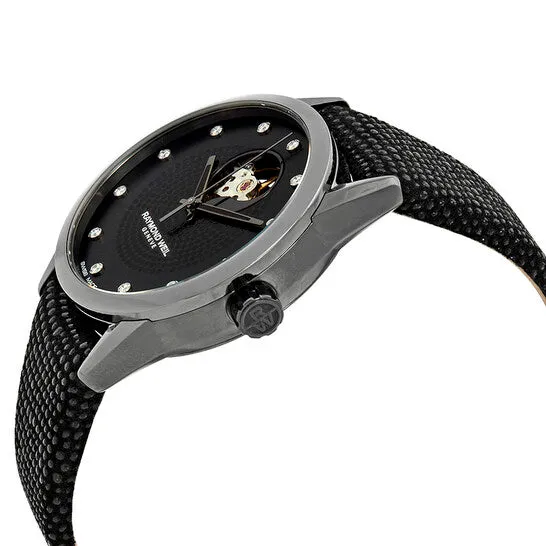 JMS always Watches Original Raymond Weil Freelancer Automatic Black Diamond Dial Ladies Watch 2750BK20181 JMS always Watches Original Raymond Weil Freelancer Automatic Black Diamond Dial Ladies Watch 2750BK20181