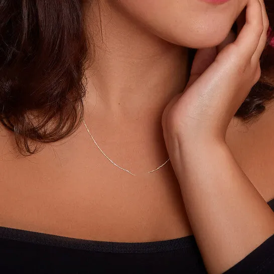 Necklaces JMS always Original AMOUR 07mm Diamondcut Cable Chain Necklace In 14K White Gold 18 In Necklaces JMS always Original AMOUR 07mm Diamondcut Cable Chain Necklace In 14K White Gold 18 In