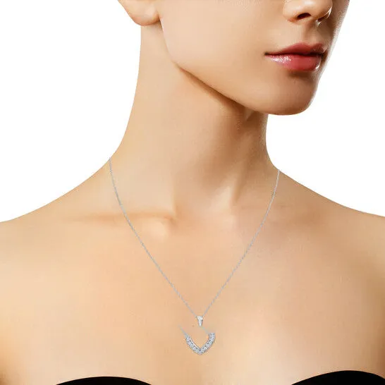 Necklaces JMS always Original Haus of Brilliance 925 Sterling SIlver 1 cttw LabGrown Diamond Heart Pendant Necklace FG Color VS2SI1 Clarity Necklaces JMS always Original Haus of Brilliance 925 Sterling SIlver 1 cttw LabGrown Diamond Heart Pendant Necklace FG Color VS2SI1 Clarity