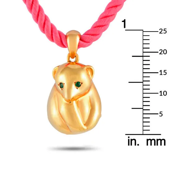 Necklaces JMS always Original PreOwned Van Cleef Arpels 18K Yellow Gold Bear Pendant Necklace Necklaces JMS always Original PreOwned Van Cleef Arpels 18K Yellow Gold Bear Pendant Necklace