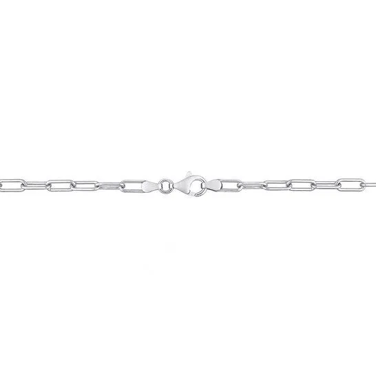 Necklaces Original AMOUR 35mm Paperclip Chain Necklace In Sterling Silver 16 In JMS always Necklaces Original AMOUR 35mm Paperclip Chain Necklace In Sterling Silver 16 In JMS always