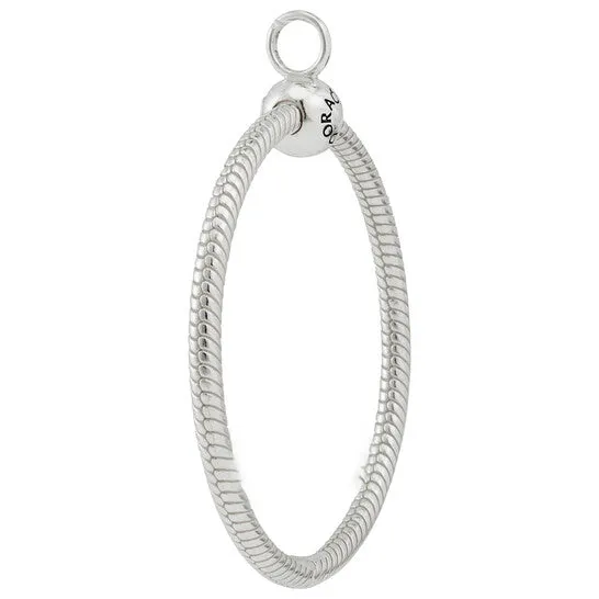 Necklaces Original Pandora Moments Large O Pendant In Sterling Silver JMS always Necklaces Original Pandora Moments Large O Pendant In Sterling Silver JMS always