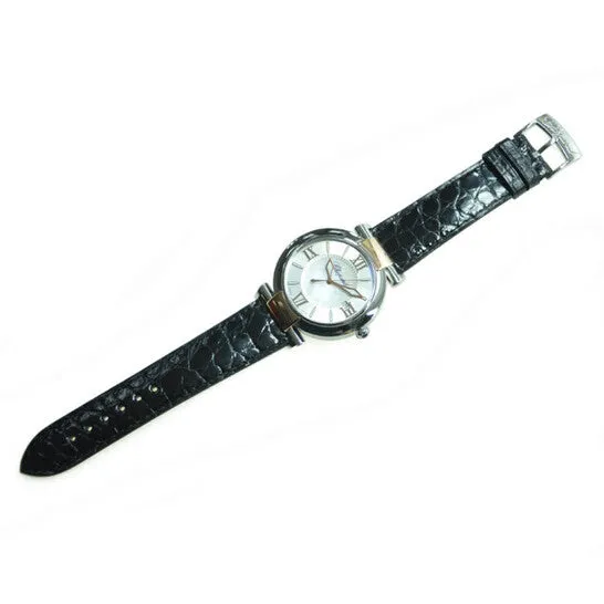 Original Chopard Imperiale Silver Dial Steel and Rose Gold Case Leather Ladies Watch 3885316001 JMS always Watches Original Chopard Imperiale Silver Dial Steel and Rose Gold Case Leather Ladies Watch 3885316001 JMS always Watches
