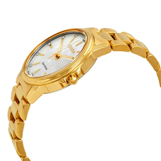 Original Citizen Chandler Diamond White Mother of Pearl Dial Ladies Watch FE703251D JMS always Watches Original Citizen Chandler Diamond White Mother of Pearl Dial Ladies Watch FE703251D JMS always Watches