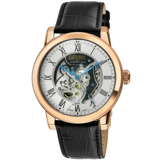 Original Gevril Vanderbilt Silvertone Dial Mens Watch 22694 JMS always Rings Original Gevril Vanderbilt Silvertone Dial Mens Watch 22694 JMS always Rings