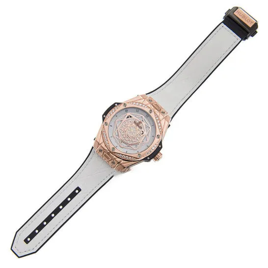 Original Hublot Big Bang Sang Bleu Automatic White Dial Ladies Watch 465OS2028VR1204MXM19 JMS always Watches Original Hublot Big Bang Sang Bleu Automatic White Dial Ladies Watch 465OS2028VR1204MXM19 JMS always Watches