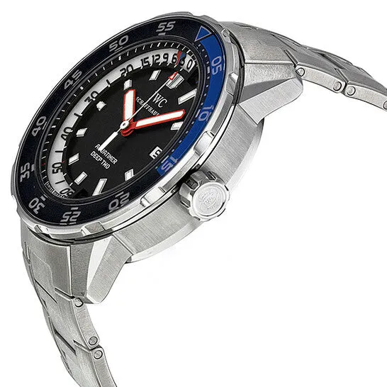 Original IWC Aquatimer Black Dial Stainless Steel Batman Bezel Mens Watch IW354703 JMS always Bracelets Original IWC Aquatimer Black Dial Stainless Steel Batman Bezel Mens Watch IW354703 JMS always Bracelets