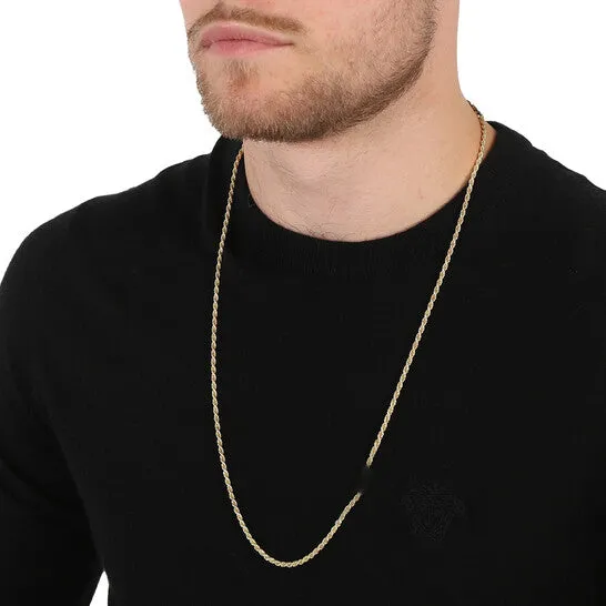 Original Kylie Harper ThickHeavy Mens Italian 14k Gold Over Silver Rope Chain 2230 JMS always Rings Original Kylie Harper ThickHeavy Mens Italian 14k Gold Over Silver Rope Chain 2230 JMS always Rings