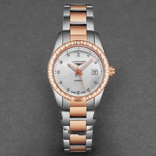 Original Longines Conquest Classic Automatic Diamond Ladies Watch L22855887 JMS always Watches Original Longines Conquest Classic Automatic Diamond Ladies Watch L22855887 JMS always Watches