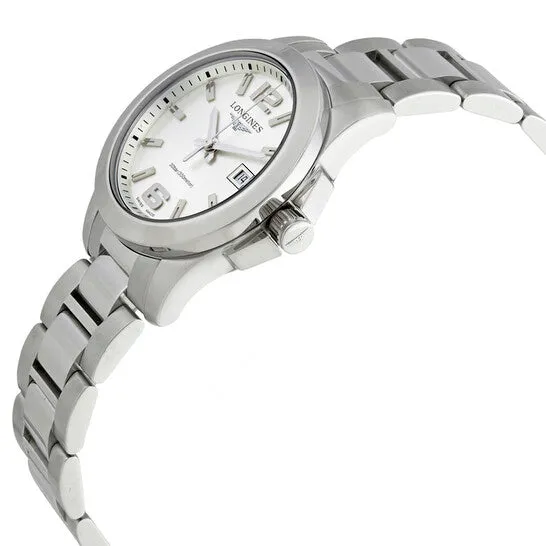 Original Longines Conquest Silver Dial Ladies 2950 mm Watch L33764766 JMS always Watches Original Longines Conquest Silver Dial Ladies 2950 mm Watch L33764766 JMS always Watches